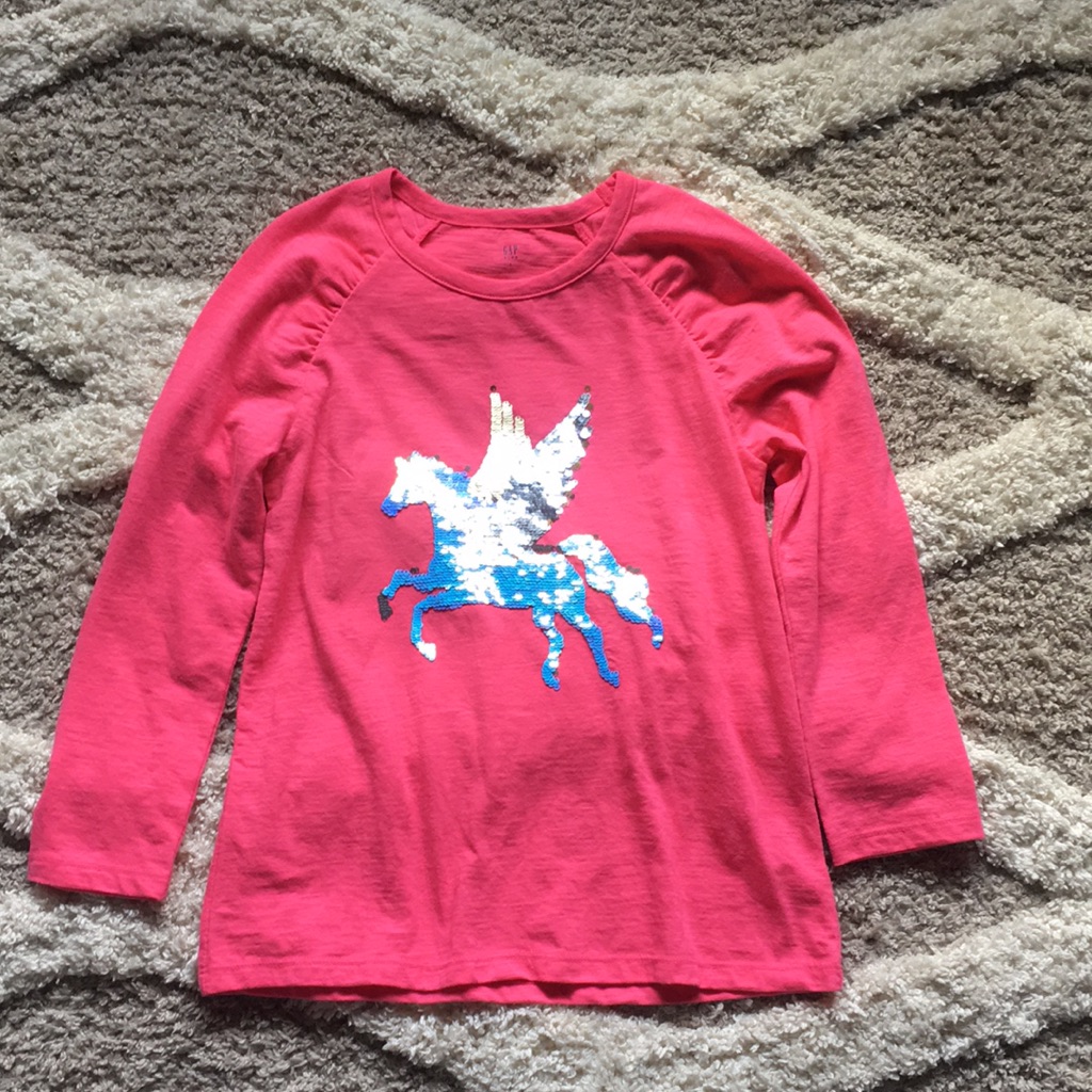 Gap Flippy Sequin Top